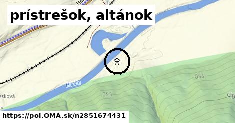 prístrešok, altánok