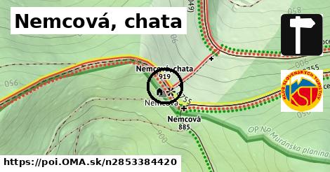 Nemcová, chata