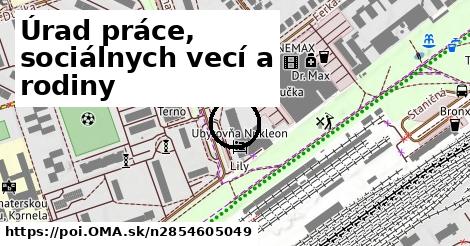 Úrad práce, sociálnych vecí a rodiny