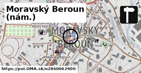 Moravský Beroun (nám.)