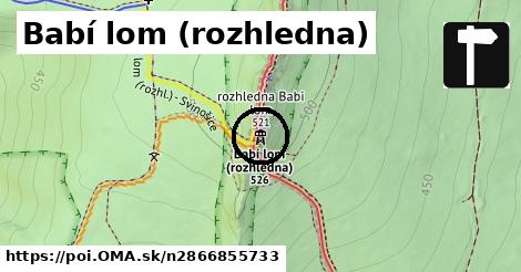 Babí lom (rozhledna)