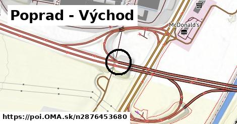 Poprad - Východ