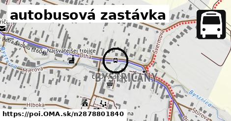 autobusová zastávka