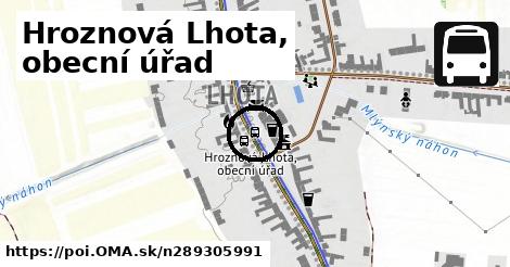 Hroznová Lhota, obecní úřad