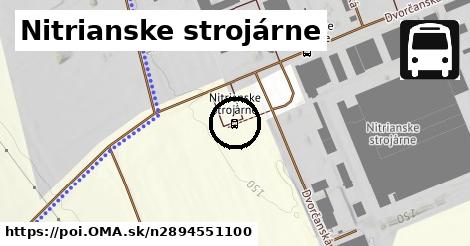 Nitrianske strojárne