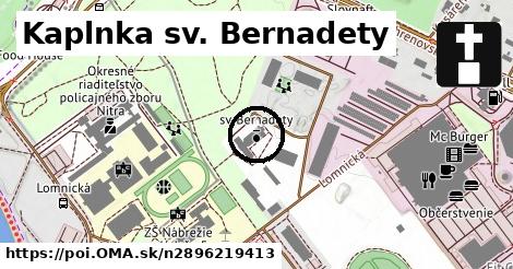 Kaplnka sv. Bernadety