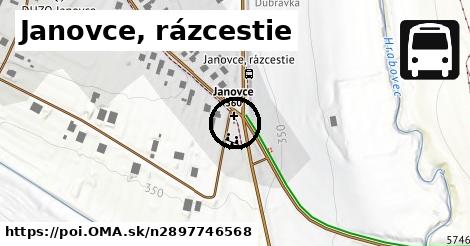 Janovce, rázcestie