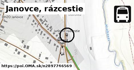 Janovce, rázcestie