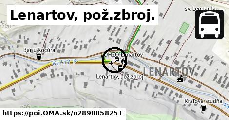 Lenartov, pož.zbroj.