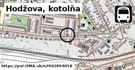 Hodžova, kotolňa