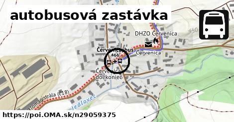 autobusová zastávka