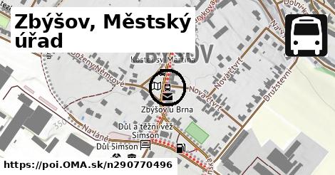 Zbýšov, Městský úřad