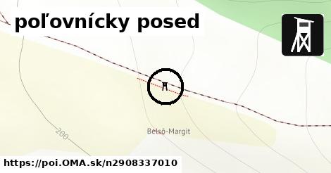 poľovnícky posed