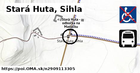 Stará Huta, Sihla