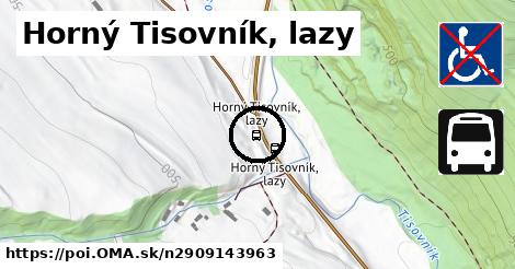 Horný Tisovník, lazy