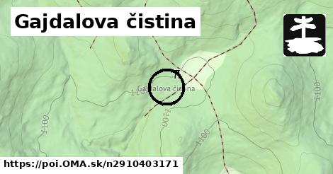 Gajdalova čistina