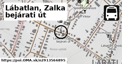 Lábatlan, Zalka bejárati út