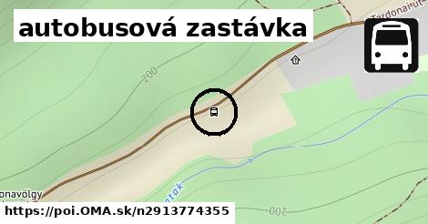 autobusová zastávka