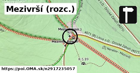 Mezivrší (rozc.)