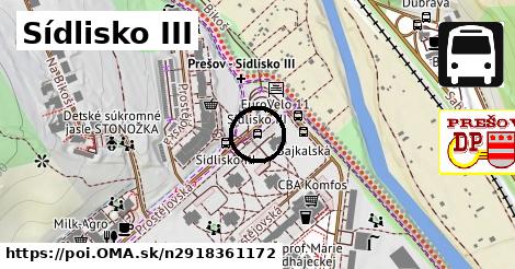 Sídlisko III