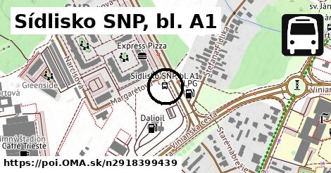 Sídlisko SNP, bl. A1