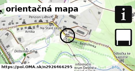 orientačná mapa