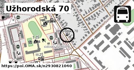 Užhorodská 70