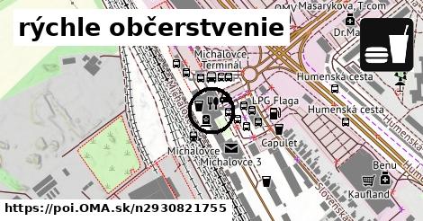 rýchle občerstvenie