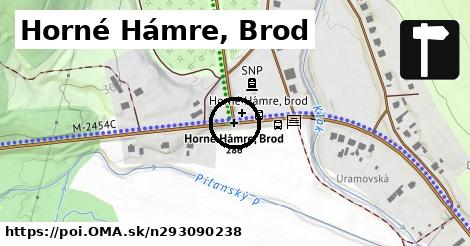 Horné Hámre, Brod