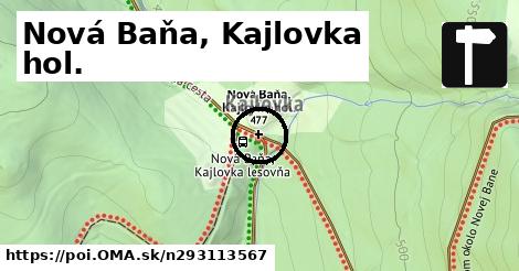 Nová Baňa, Kajlovka hol.