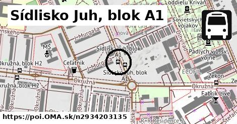 Sídlisko Juh, blok A1