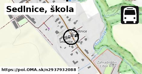 Sedlnice, škola