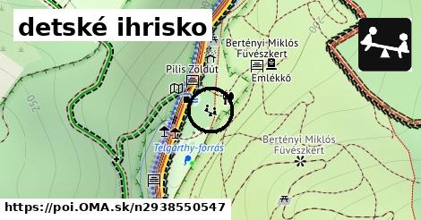 detské ihrisko