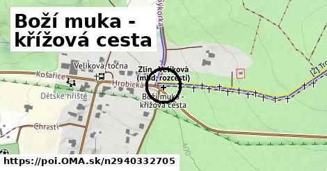 Boží muka - křížová cesta