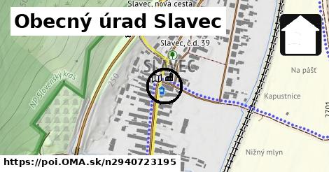 Obecný úrad Slavec