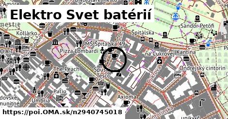 Elektro Svet batérií