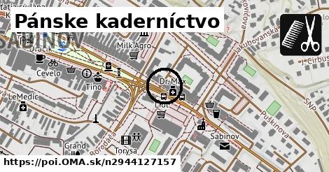 Pánske kaderníctvo