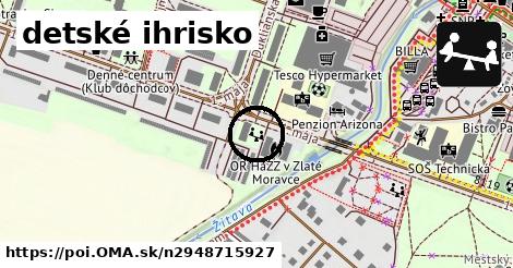 detské ihrisko