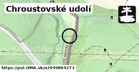 Chroustovské udolí