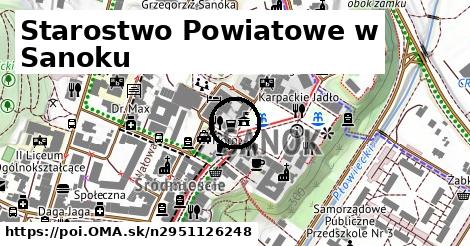 Starostwo Powiatowe w Sanoku