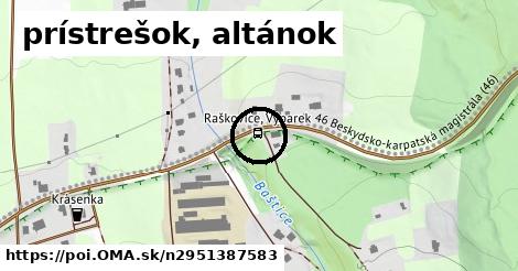 prístrešok, altánok