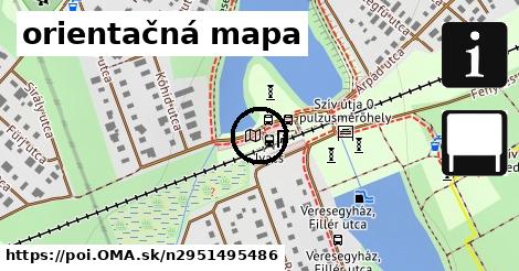 orientačná mapa