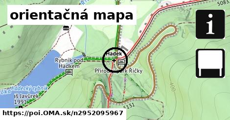 orientačná mapa