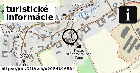 turistické informácie