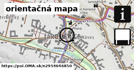 orientačná mapa