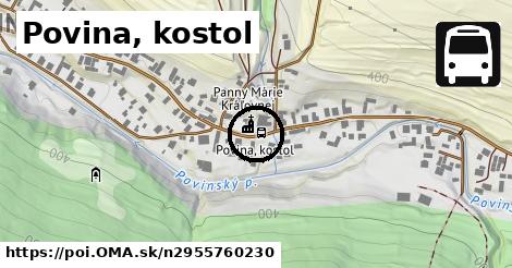 Povina, kostol