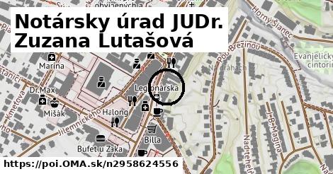 Notársky úrad JUDr. Zuzana Lutašová