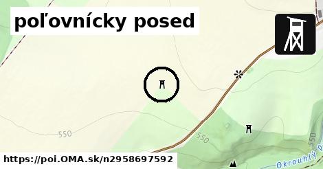 poľovnícky posed