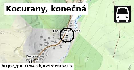 Kocurany, konečná