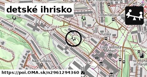 detské ihrisko